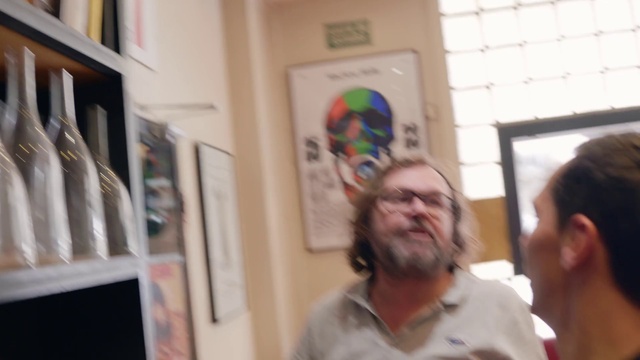 Video Reference: Vision care, Beard, Picture frame, Art, Eyewear, Event, T-shirt, Window, Moustache, Visual arts