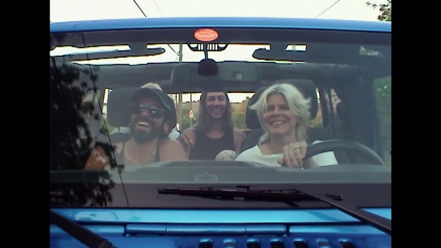 Video Reference: Smile, Motor vehicle, Vehicle, Automotive mirror, Automotive design, Automotive exterior, Mode of transport, Rear-view mirror, Sunglasses, Vehicle door