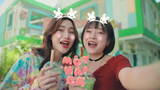 Video Reference: Smile, Facial expression, Green, Happy, Gesture, Fun, Pink, Community, Leisure, Plant