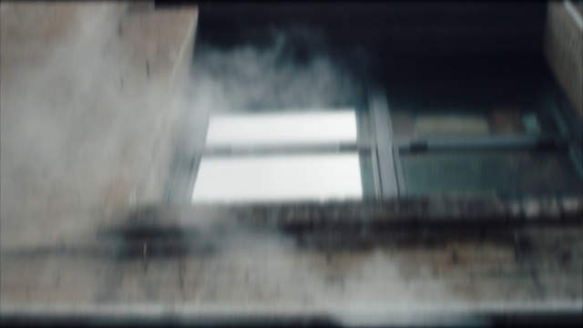 Video Reference: Tints and shades, Font, Gas, Wood, Darkness, Composite material, Monochrome photography, City, Flooring