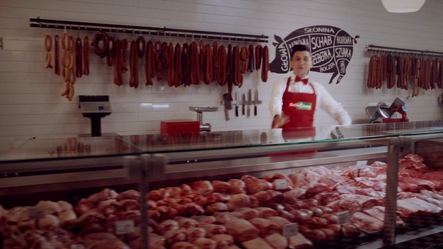 Video Reference: Food, Organ, Butcher, Cuisine, Retail, Natural foods, Dish, Building, Meat, Ingredient