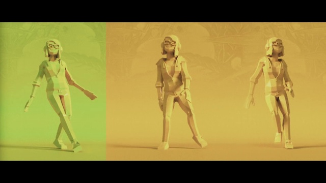 Video Reference: Arm, Shoulder, Human body, Organism, Gesture, Knee, Art, Thigh, Human anatomy, Chest