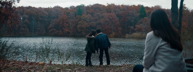 Video Reference: Water, Sky, People in nature, Plant, Natural landscape, Tree, Gesture, Grass, Bank, Lake