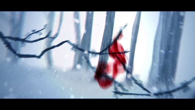 Video Reference: Twig, Font, Art, Petal, Tints and shades, Electric blue, Glass, Cg artwork, Darkness, Wing