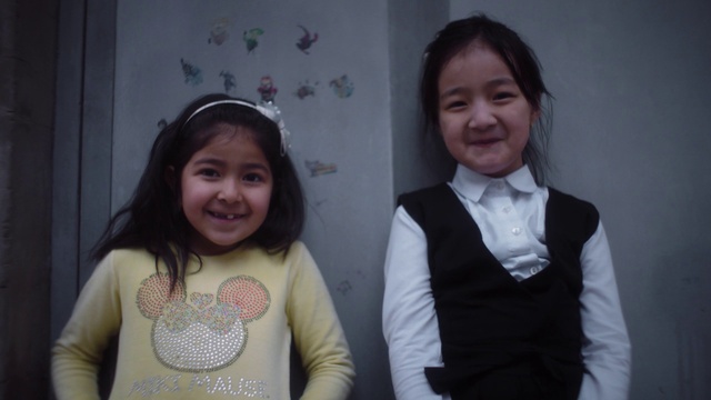 Video Reference: Face, Smile, Cheek, Head, Eye, Facial expression, Organ, School uniform, Sleeve, Happy