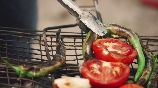Video Reference: Food, Tableware, Ingredient, Recipe, Natural foods, Kitchen utensil, Outdoor grill rack & topper, Cuisine, Plant, Tomato