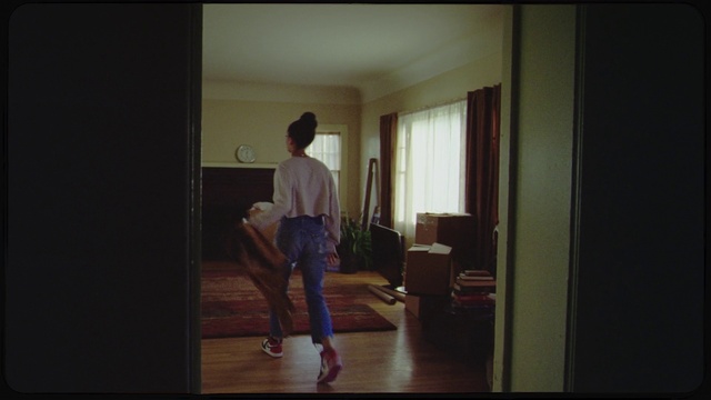 Video Reference: Window, Wood, Interior design, Comfort, Flooring, Hardwood, Knee, Shorts, Thigh, Human leg