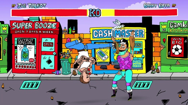 Video Reference: Cartoon, Font, Art, Parallel, Fictional character, Rectangle, Illustration, Graphics, Fiction, Animation