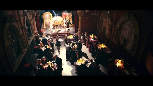 Video Reference: Entertainment, Performing arts, Music, Suit, Event, Space, Musical instrument accessory, Chair, Performance art, Music venue