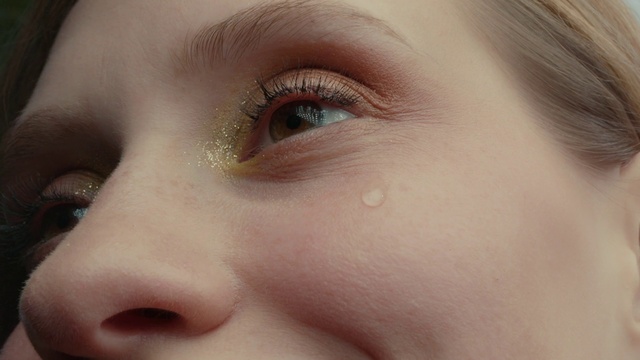 Video Reference: Nose, Cheek, Eyelash, Jaw, Iris, Flash photography, No expression, Close-up, Macro photography, Portrait photography