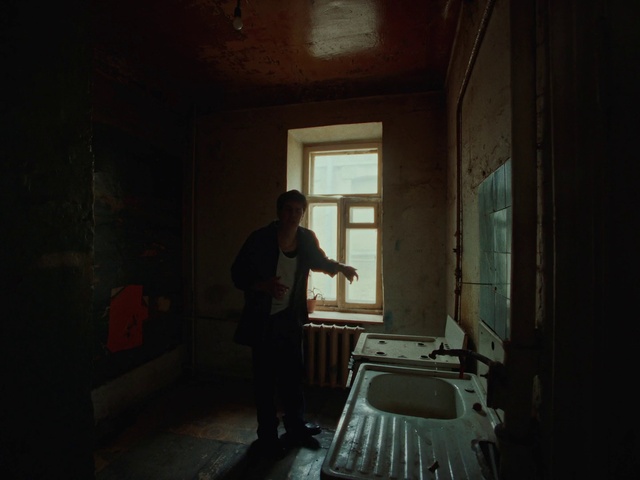Video Reference: Building, Window, Standing, Interior design, Floor, Flooring, Wood, Flash photography, Art, House