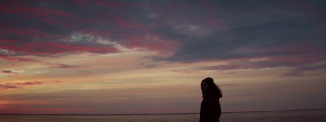 Video Reference: Cloud, Sky, Water, Afterglow, Flash photography, Gesture, Happy, People in nature, Dusk, Sunrise