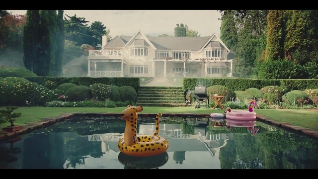 Video Reference: Water, Plant, Green, Building, Sky, Tree, Natural landscape, House, Grass, Leisure