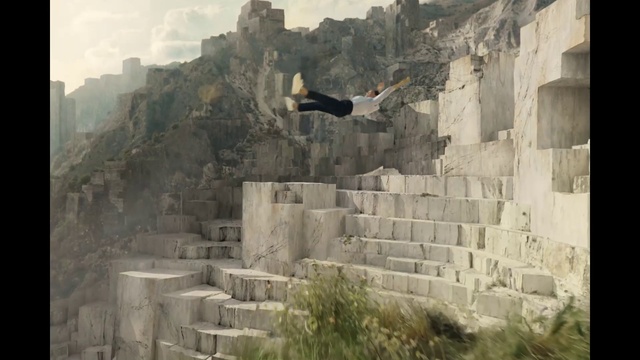 Video Reference: Sky, Cloud, Bedrock, Plant, Terrain, Landscape, Formation, Building, Outcrop, Wood
