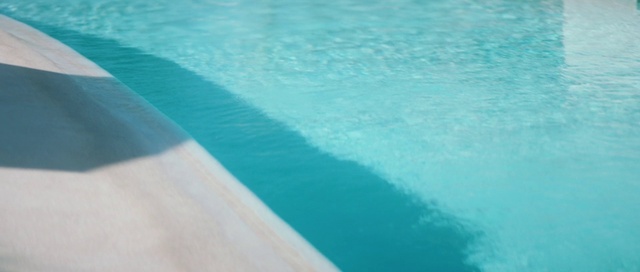 Video Reference: Water, Blue, Azure, Fluid, Rectangle, Sky, Wood, Swimming pool, Aqua, Tints and shades