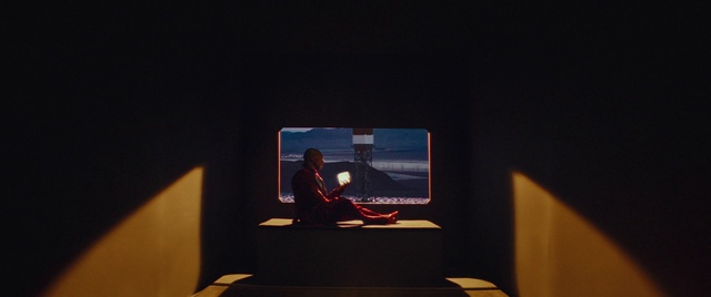 Video Reference: Personal computer, Chair, Display device, Event, Space, Art, Darkness, Entertainment, Visual arts, Computer