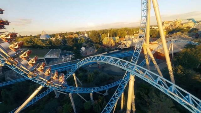 Video Reference: Sky, Water, Tree, Leisure, Bridge, Recreation, Fun, Building, Pole, Road
