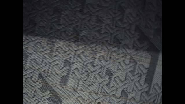 Video Reference: Rectangle, Textile, Grey, Wood, Automotive tire, Tints and shades, Pattern, Electric blue, Flooring, Art