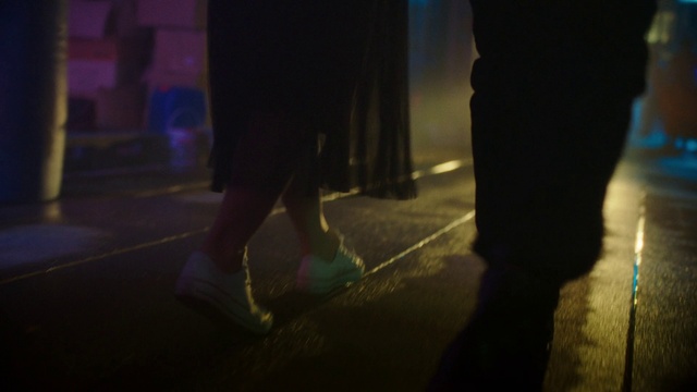 Video Reference: Leg, Thigh, Road surface, Flooring, Floor, Sky, Performing arts, Entertainment, Tints and shades, Midnight