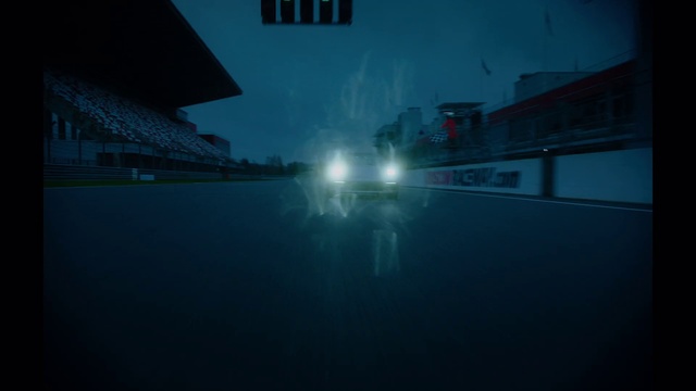 Video Reference: Atmosphere, Water, Automotive lighting, Mode of transport, Atmospheric phenomenon, Lens flare, City, Midnight, Headlamp, Electric blue