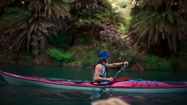 Video Reference: Water, Boat, Paddle, Watercraft, Tree, Plant, Boats and boating--Equipment and supplies, Lake, Arecales, Oar