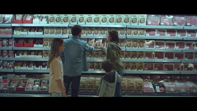 Video Reference: Shelf, Standing, Retail, Customer, Display case, Food, Convenience store, Shelving, Trade, City