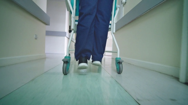 Video Reference: Shoulder, Household cleaning supply, Azure, Knee, Cleanliness, Flooring, Stairs, Floor, Household supply, Bag