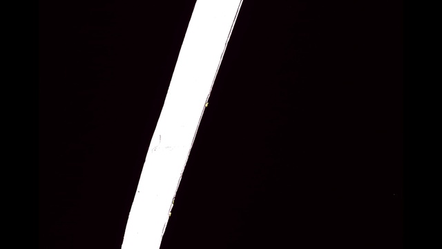 Video Reference: Rectangle, Font, Tints and shades, Electric blue, Pattern, Darkness, Slope, Art, Monochrome photography, Monochrome