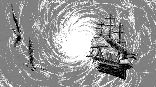 Video Reference: Boat, Watercraft, Art, Painting, Mast, Vehicle, Naval architecture, Illustration, Monochrome, Drawing