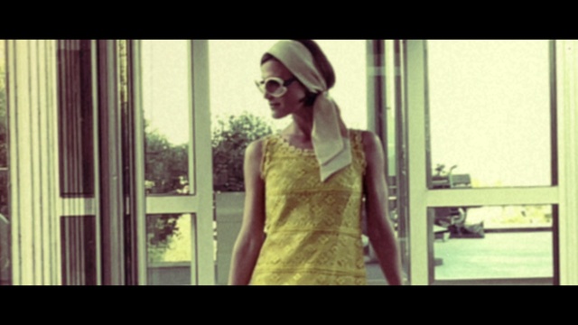 Video Reference: Flash photography, Window, Sleeve, Dress, Magenta, Eyewear, Rectangle, Tints and shades, Waist, Happy