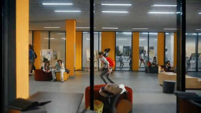 Video Reference: Fixture, Plant, Luggage and bags, Event, Flooring, Leisure, Bag, Building, Art, Glass