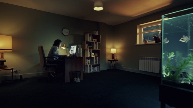 Video Reference: Picture frame, Bookcase, Property, Furniture, Building, Wood, Plant, Interior design, Shelf, Flooring