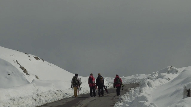 Video Reference: Sky, Snow, Mountain, Slope, Outdoor recreation, Freezing, Ice cap, Terrain, Landscape, Hiking equipment
