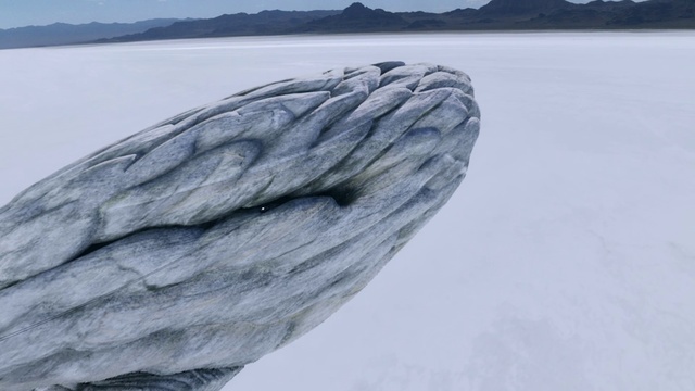 Video Reference: Sky, Azure, Snow, Wood, Body of water, Natural landscape, Ice cap, Freezing, Formation, Landscape