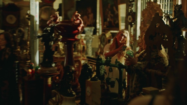 Video Reference: Temple, Art, City, Event, Glass, Display case, Metal, Crowd, Retail, Fun