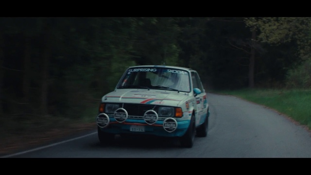 Video Reference: Car, Tire, Vehicle, Hood, Automotive lighting, Automotive design, Asphalt, Wheel, Kit car, Automotive exterior