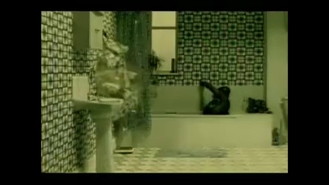 Video Reference: Organism, Font, Rectangle, Flooring, Monochrome photography, Art, Room, Pattern, Glass, Visual arts