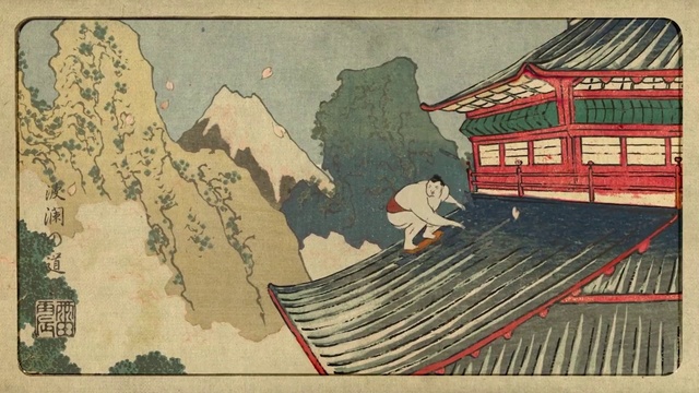 Video Reference: Slope, Art, Painting, World, Line, Tints and shades, Wood, Illustration, Drawing, Visual arts