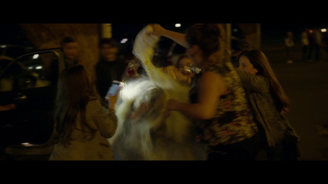 Video Reference: Flash photography, Gesture, Fun, Entertainment, Event, Midnight, Happy, Performing arts, Art, Darkness