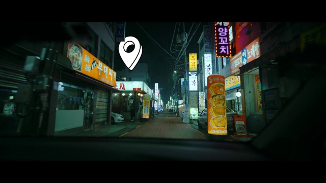 Video Reference: Automotive lighting, Building, Mode of transport, Road surface, Electricity, City, Metropolitan area, Midnight, Road, Tints and shades