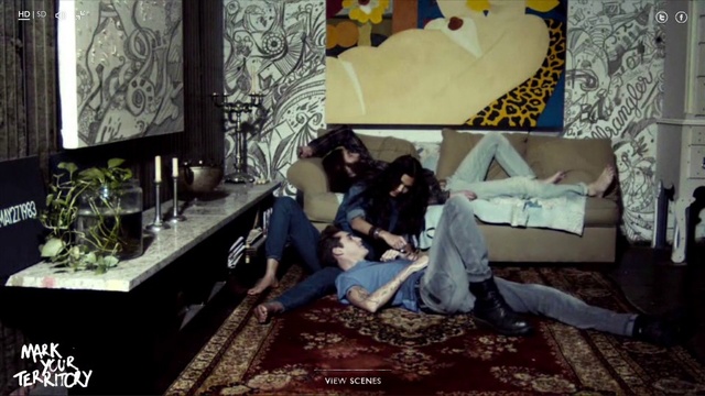 Video Reference: Jeans, Textile, Interior design, Comfort, Picture frame, Art, Event, Flooring, Leisure, Room