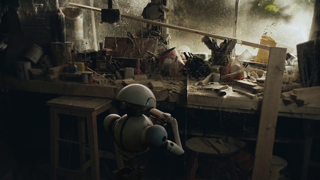 Video Reference: Art, Wood, Machine, Space, Monochrome, Room, Darkness, Metal, Helmet, Still life photography