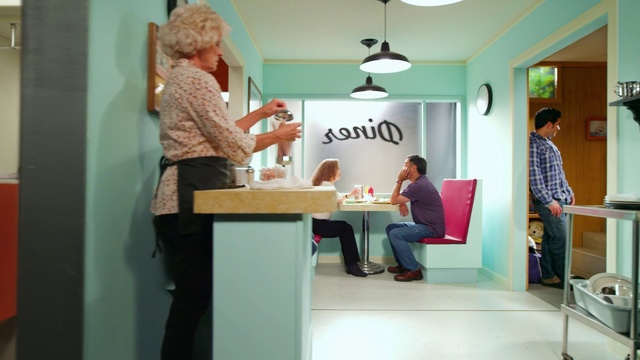 Video Reference: Arm, Table, Event, Lamp, Job, Desk, Coffee table, Room, Employment, Conversation