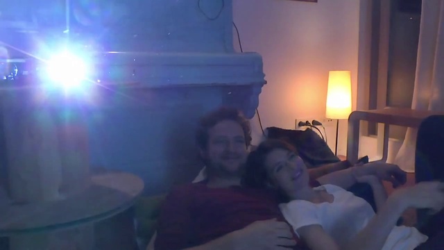 Video Reference: Smile, Light, Comfort, Lamp, Fun, Event, Electric blue, Pillow, Beard, Magenta