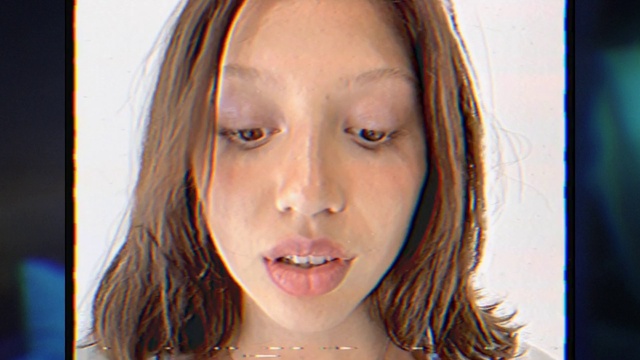 Video Reference: Nose, Skin, Lip, Chin, Eyebrow, Mouth, Eyelash, Dress, Human body, Neck