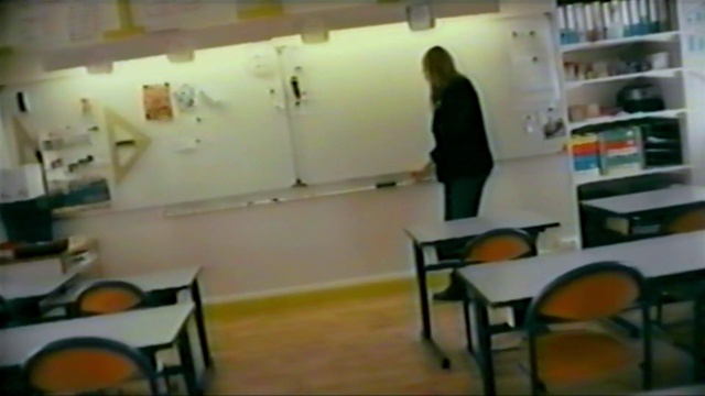 Video Reference: Furniture, Property, Building, Shelf, Chair, Table, Bookcase, Shelving, Ceiling, Room