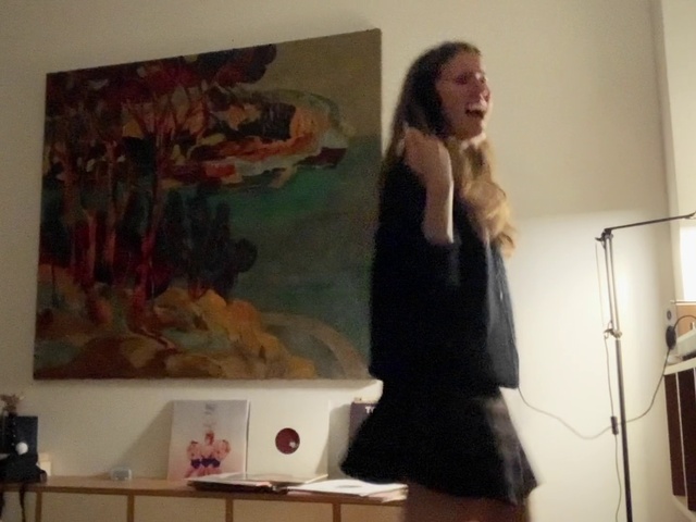 Video Reference: Paint, Sleeve, Artist, Art, Wall, Waist, Beauty, Painting, Event, Room