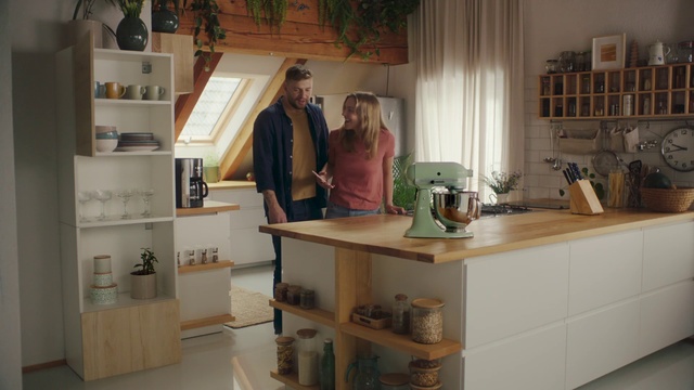 Video Reference: Shelf, Cabinetry, Wood, Building, Plant, Shelving, Interior design, Houseplant, Kitchen, Table