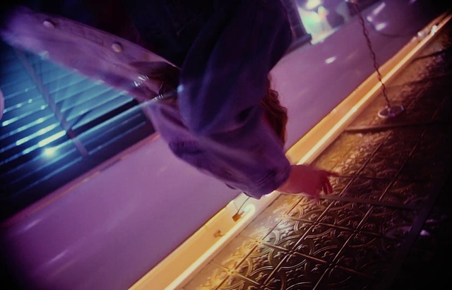 Video Reference: Purple, Automotive lighting, Wood, Violet, Flooring, Material property, Sky, Vehicle door, Tints and shades, Magenta