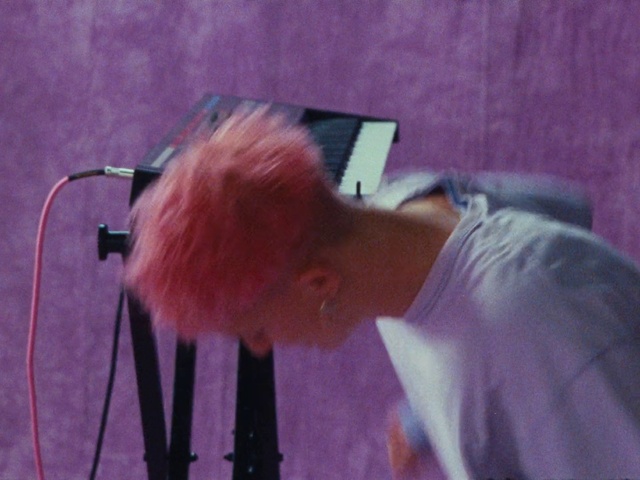 Video Reference: Microphone, Public address system, Purple, Musician, Concert, Performing arts, Pink, Music artist, Violet, Music